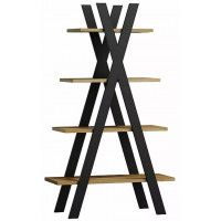 Стеллаж SIGNAL TIPI (Типи) 80*30*136 дуб вотан/черный Стеллаж SIGNAL TIPI (Типи) 80*30*136 дуб вотан/черный