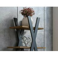 Стеллаж SIGNAL TIPI (Типи) 80*30*136 дуб вотан/черный купить в Минске Стеллаж SIGNAL TIPI (Типи) 80*30*136 дуб вотан/черный купить в Минске