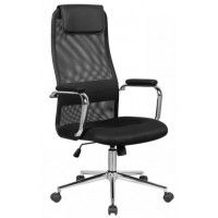 Кресло SitUp ALFA chrome (сетка Black)