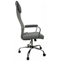 Кресло SitUp ALFA chrome (сетка Grey/ткань Grey) купить в Минске