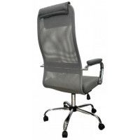 Кресло SitUp ALFA chrome (сетка Grey/ткань Grey) купить в Минске