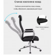 Кресло SitUp ALFA chrome (сетка Grey/ткань Grey) купить в Минске