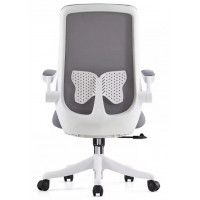 Кресло SitUp AMELIA B PL White (сетка Gray/ткань Gray) купить в Минске