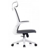 Кресло SitUp AMELIA A PL White (сетка Gray/ткань Gray) купить в Минске Кресло SitUp AMELIA A PL White (сетка Gray/ткань Gray) купить в Минске