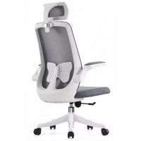 Кресло SitUp AMELIA A PL White (сетка Gray/ткань Gray) купить в Минске Кресло SitUp AMELIA A PL White (сетка Gray/ткань Gray) купить в Минске