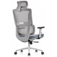 Кресло SitUp APHRODITE Chrome (сетка Gray/экокожа Gray) купить в Минске