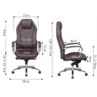 Кресло SitUp APOLLO chrome (экокожа Black/Black) купить в Минске