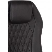 Кресло SitUp APOLLO chrome (экокожа Black/Black) купить в Минске