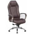 Кресло SitUp APOLLO chrome (экокожа Dark Brown/Dark Brown) купить в Минске