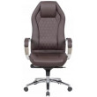 Кресло SitUp APOLLO chrome (экокожа Dark Brown/Dark Brown) купить в Минске