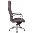 Кресло SitUp APOLLO chrome (экокожа Dark Brown/Dark Brown) купить в Минске