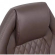 Кресло SitUp APOLLO chrome (экокожа Dark Brown/Dark Brown) купить в Минске