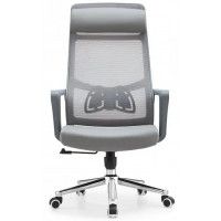 Кресло SitUp AURA (Аура) Grey chrome (сетка Grey/Grey) купить в Минске