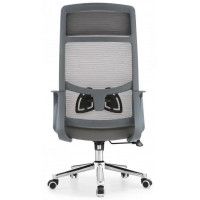 Кресло SitUp AURA (Аура) Grey chrome (сетка Grey/Grey) купить в Минске