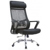 Кресло SitUp AURA (Аура) chrome (сетка Black/Black)