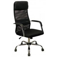 Кресло SitUp BAHREIN chrome (сетка Black/сетка Black)