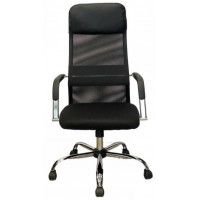 Кресло SitUp BAHREIN chrome (сетка Black/сетка Black) купить в Минске