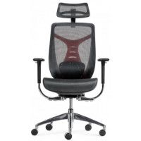 Кресло SitUp BARRACUDA Chrome (сетка Dark Gray/ткань Dark Gray) купить в Минске