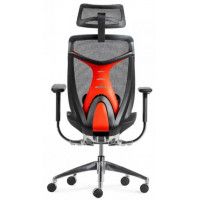 Кресло SitUp BARRACUDA Chrome (сетка Dark Gray/ткань Dark Gray) купить в Минске