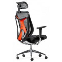 Кресло SitUp BARRACUDA Chrome (сетка Dark Gray/ткань Dark Gray) купить в Минске