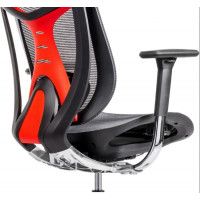 Кресло SitUp BARRACUDA Chrome (сетка Dark Gray/ткань Dark Gray) купить в Минске