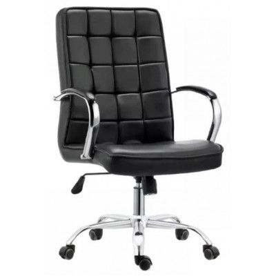 Кресло SitUp BASEL chrome (экокожа Black) (MIX-31) купить в Минске