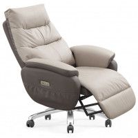 Кресло-реклайнер SitUp BERNAND (Бернанд) White Rice (экокожа) купить в Минске Кресло-реклайнер SitUp BERNAND (Бернанд) White Rice (экокожа) купить в Минске