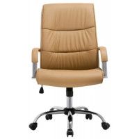 Кресло SitUp BRYAN chrome (экокожа Beige) купить в Минске