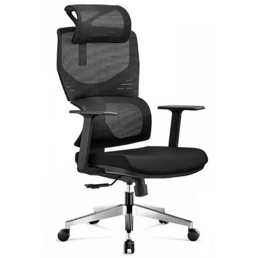 Кресло SitUp CRAFT chrome (сетка Black/Black)