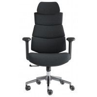 Кресло SitUp Crocus (Крокус) Black Chrome ткань черный