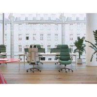 Кресло SitUp Crocus (Крокус) White Chrome ткань серый купить в Минске