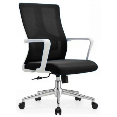 Кресло SitUp CUBE White chrome (сетка Black/Black) купить в Минске