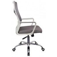 Кресло SitUp DELTA Grey chrome (сетка Grey/Grey) без подголовника купить в Минске Кресло SitUp DELTA Grey chrome (сетка Grey/Grey) без подголовника купить в Минске