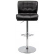 Стул барный SitUp FONTANA сhrome (экокожа Black) купить в Минске