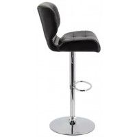 Стул барный SitUp FONTANA сhrome (экокожа Black) купить в Минске