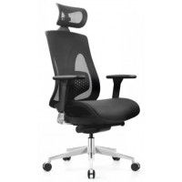 Кресло SitUp GALAXY Chrome (сетка Black/ткань Black)