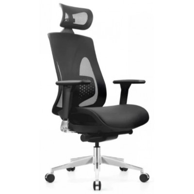 Кресло SitUp GALAXY Chrome (сетка Black/ткань Black) купить в Минске