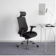 Кресло SitUp GALAXY Chrome (сетка Black/ткань Black) купить в Минске