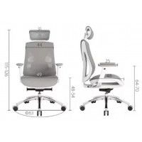 Кресло SitUp GALAXY Chrome (сетка Black/ткань Black) купить в Минске