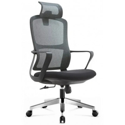 Кресло SitUp POINT BLACK chrome (сетка Black/ Black) купить в Минске