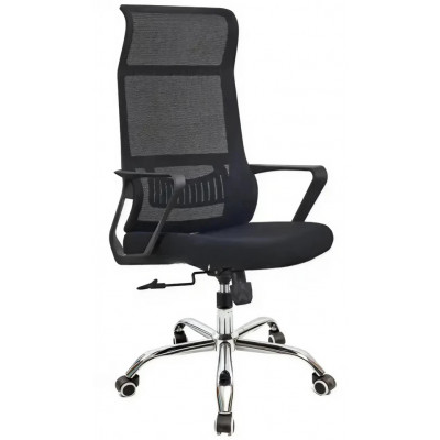 Кресло SitUp JET (Джет) chrome (сетка Black/Black) купить в Минске