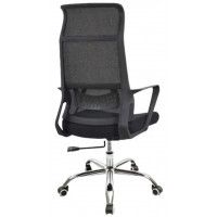Кресло SitUp JET (Джет) chrome (сетка Black/Black) купить в Минске