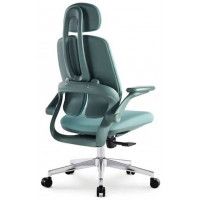 Кресло SitUp KWIN Green chrome (ткань Green/Green) купить в Минске