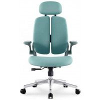 Кресло SitUp KWIN Green chrome (ткань Green/Green) купить в Минске