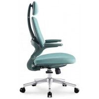 Кресло SitUp KWIN Green chrome (ткань Green/Green) купить в Минске