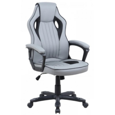 Кресло SitUp LUNA PL (экокожа Grey/сетка Black) купить в Минске