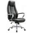 Кресло SitUp Mac (Мак) Black Chrome экокожа черный купить в Минске