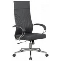Кресло SitUp MARK chrome (экокожа Black/Black)