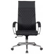 Кресло SitUp MIKE chrome (экокожа Black/Black) купить в Минске