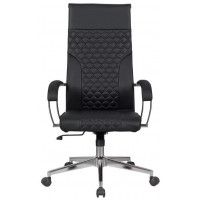 Кресло SitUp MIKE chrome (экокожа Black/Black) купить в Минске